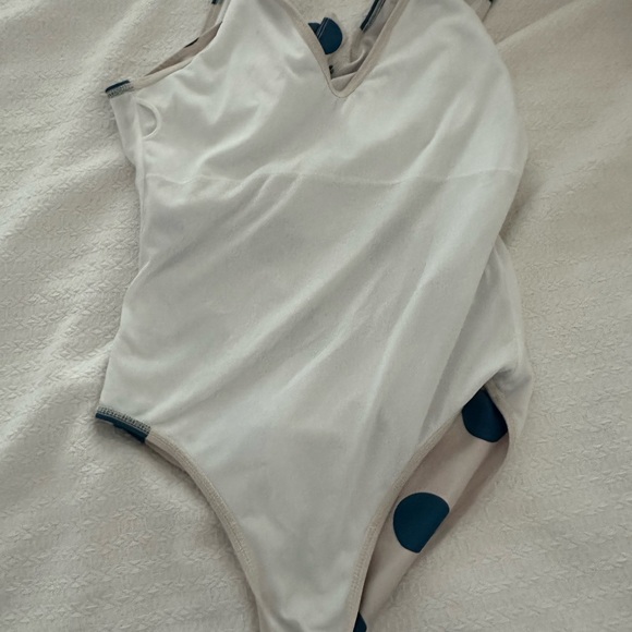 Imagine Perry Polka Dot Wrap Swimsuit - Picture 9 of 10